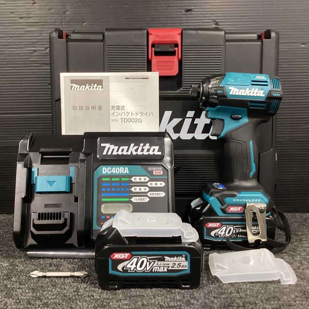 3台11 13まで マキタ makita TD002GRDX 40V充電式インパクトドライバ 202