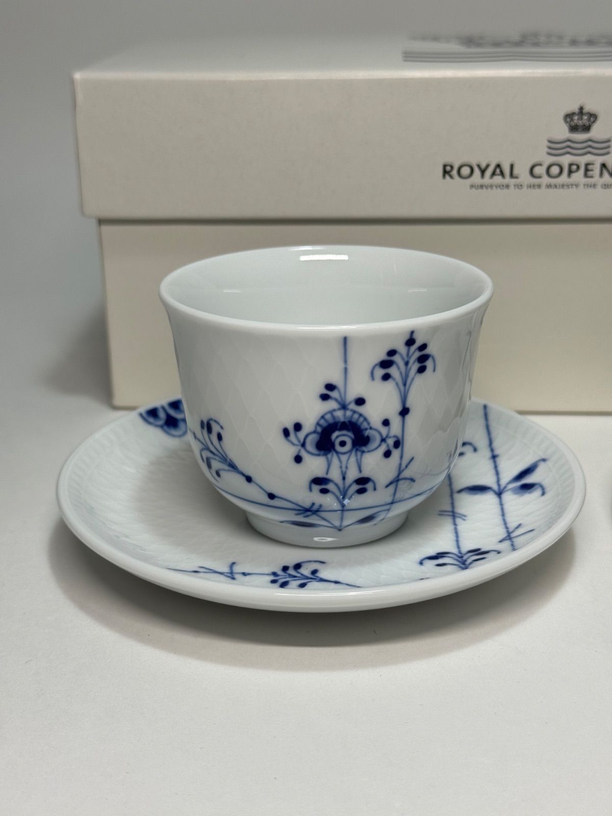 未使用品！ロイヤルコペンハーゲン「ブルーパルメッテ」ジャパニーズ