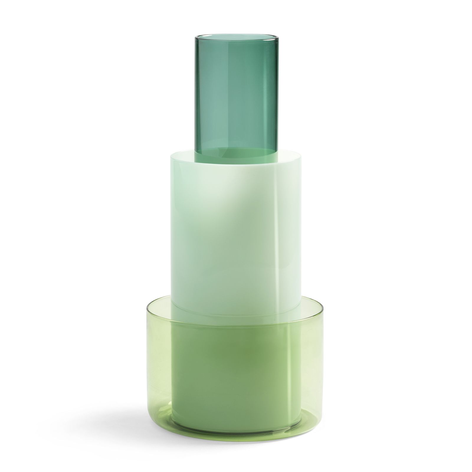 Klevering アンドクレベリン フラワーベース Amphi Milky 高さ32 cm ガラス製 陶器 花瓶 一輪挿し 149 xVA 001 5