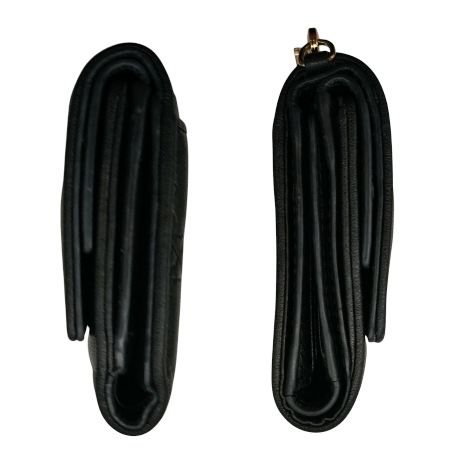 メルカリShops ディオール 三つ折り財布 ロータスウォレット