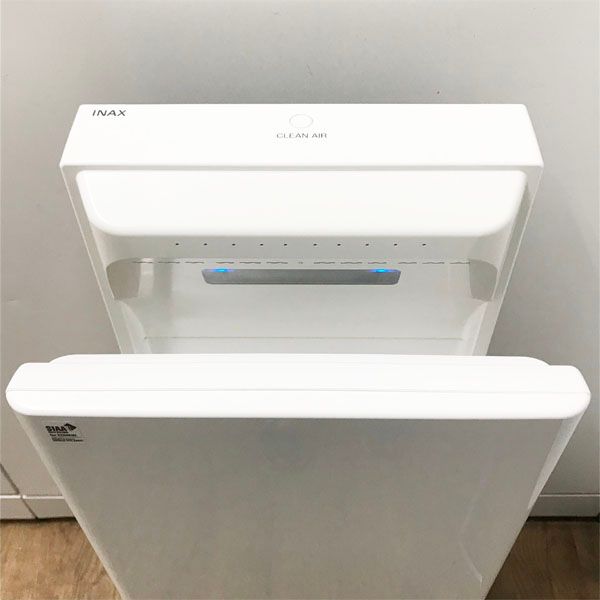 LIXIL リクシル INAX イナックス KS-590BH W ハンドドライヤー スピードジェット壁掛け衛生強化タイプ 電源コンセント式 115662