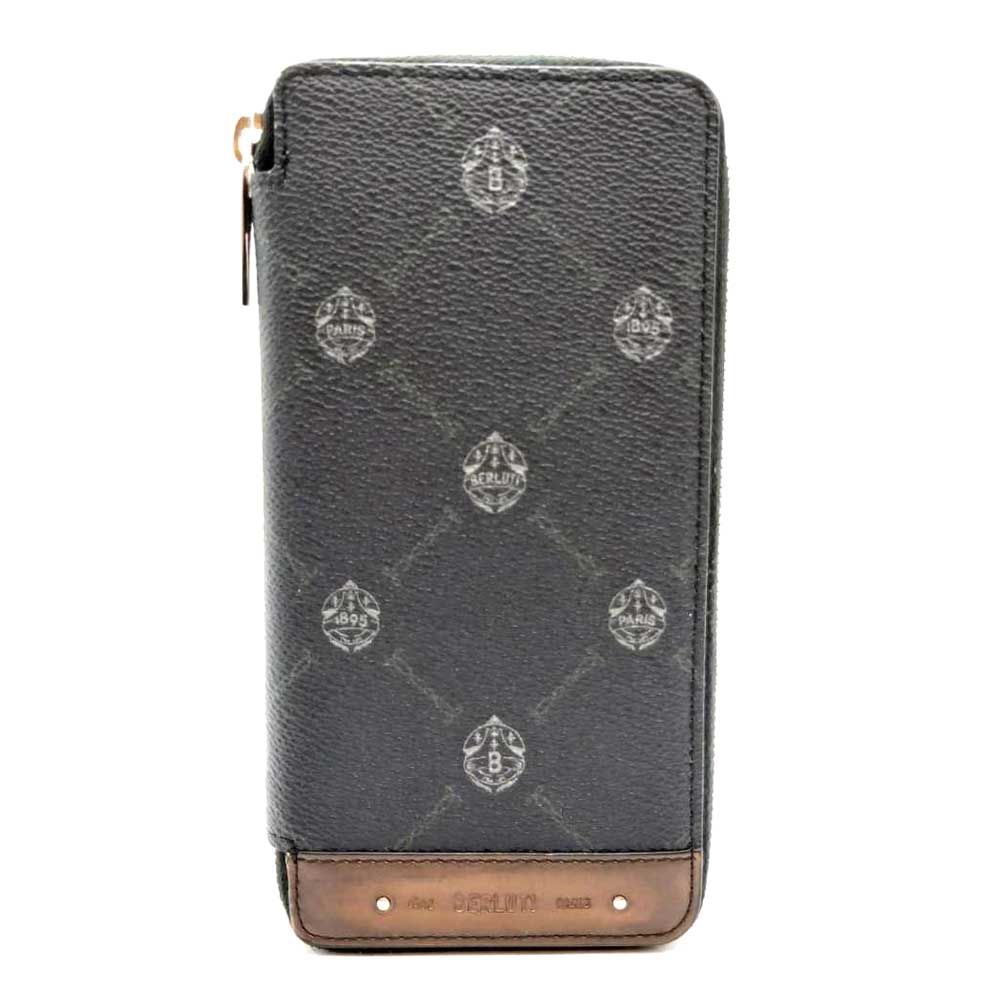 ベルルッティ イタウバ バーティカル ロング ジップ ウォレット ABランク レザー 中古 ベルルッティ イタウバ バーティカル ロング ジップ ウォレット AB