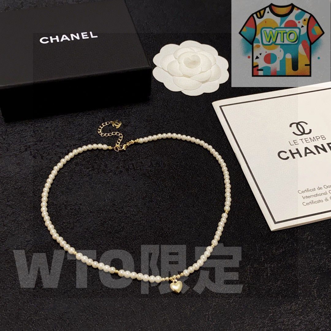 今日 CHANEL 最新モデル 韓版真珠ネックレス ファッション イヤリング ノンホールピアス アクセサリー