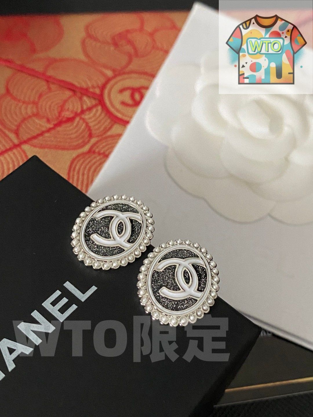 WTO通販 CHANEL リングパールサンフラワーレターイヤリング 在庫 価格-WTO輸入-DHV 80