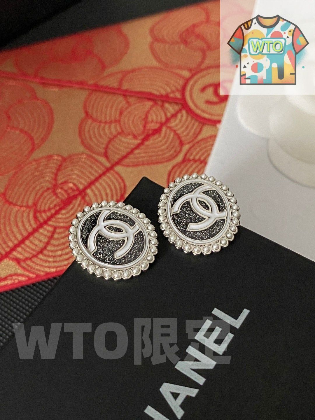  WTO通販 CHANEL リングパールサンフラワーレターイヤリング 在庫 価格-WTO輸入-DHV 80 イヤリング ノンホールピアス アクセサリー