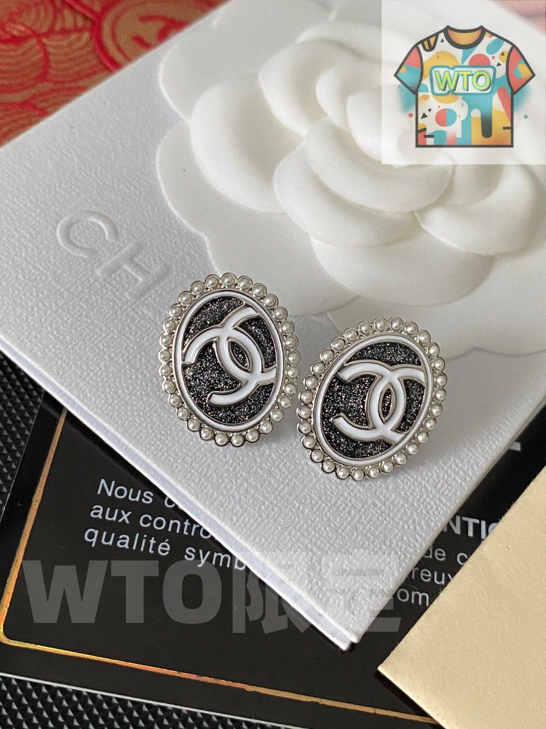 WTO通販 CHANEL リングパールサンフラワーレターイヤリング 在庫 価格-WTO輸入-DHV80