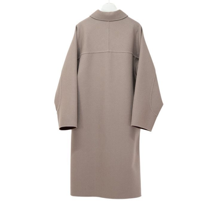 ☆HERMES☆美品☆ウールツイル☆1枚仕立☆スプリング☆ロングコート