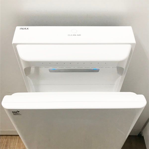 LIXIL リクシル INAX イナックス KS-590BH W ハンドドライヤー スピードジェット壁掛け衛生強化タイプ 電源コンセント式 115664