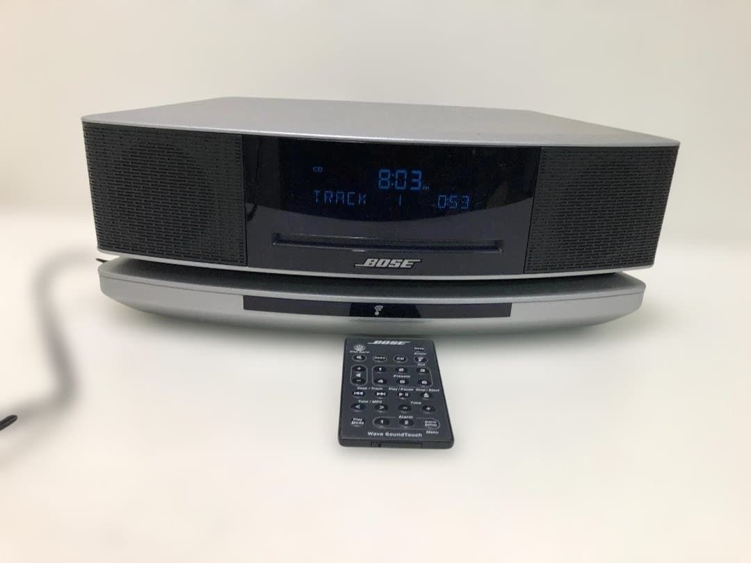 ボーズ Bose Wave music system IV 417788-WMS CDプレーヤー リモコン コード付属 251111-2
