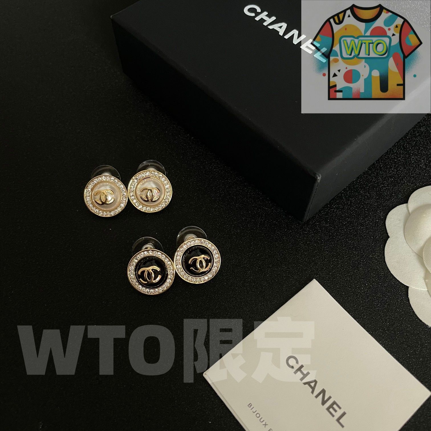  今日 CHANEL ヴィンテージ ピアス エレガントデザイン イヤリング ノンホールピアス アクセサリー