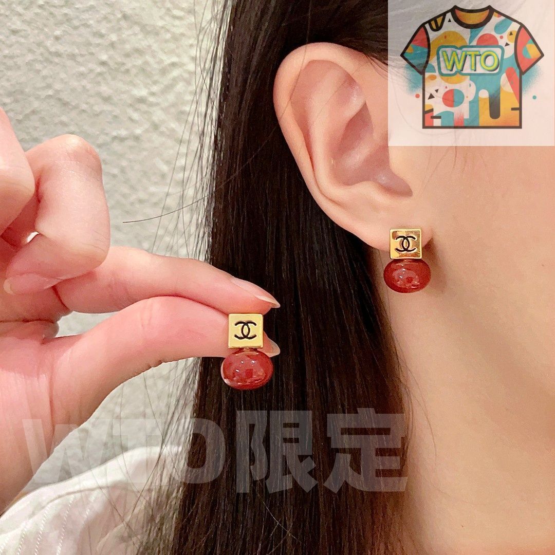 WTO通販 CHANEL シャネル ダブル C イヤリング オリジナルロゴリプリカ 在庫 価格 -WTO輸入-GHC 61