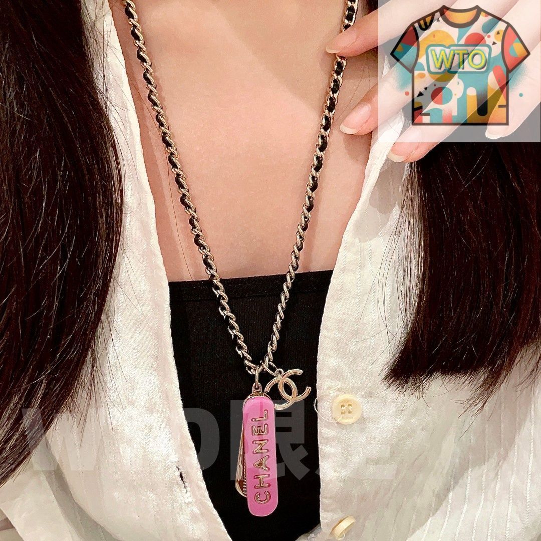 WTO通販 CHANEL シャネル アルファベットネックレス 在庫 価格 -WTO輸入-YUX59