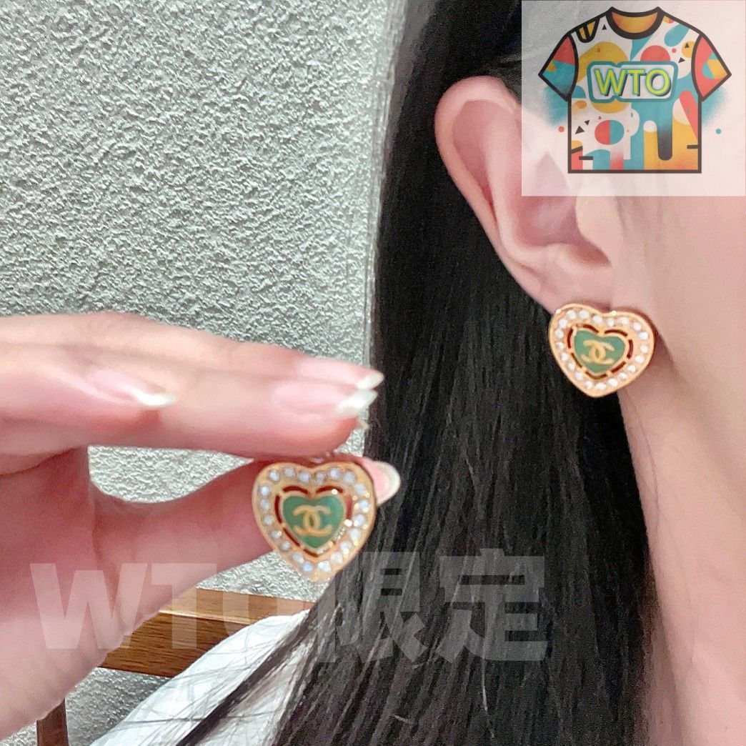 WTO通販 Chanel ダブル C イヤリング オリジナルリプリカロゴ 在庫 価格-WTO輸入-XBX42