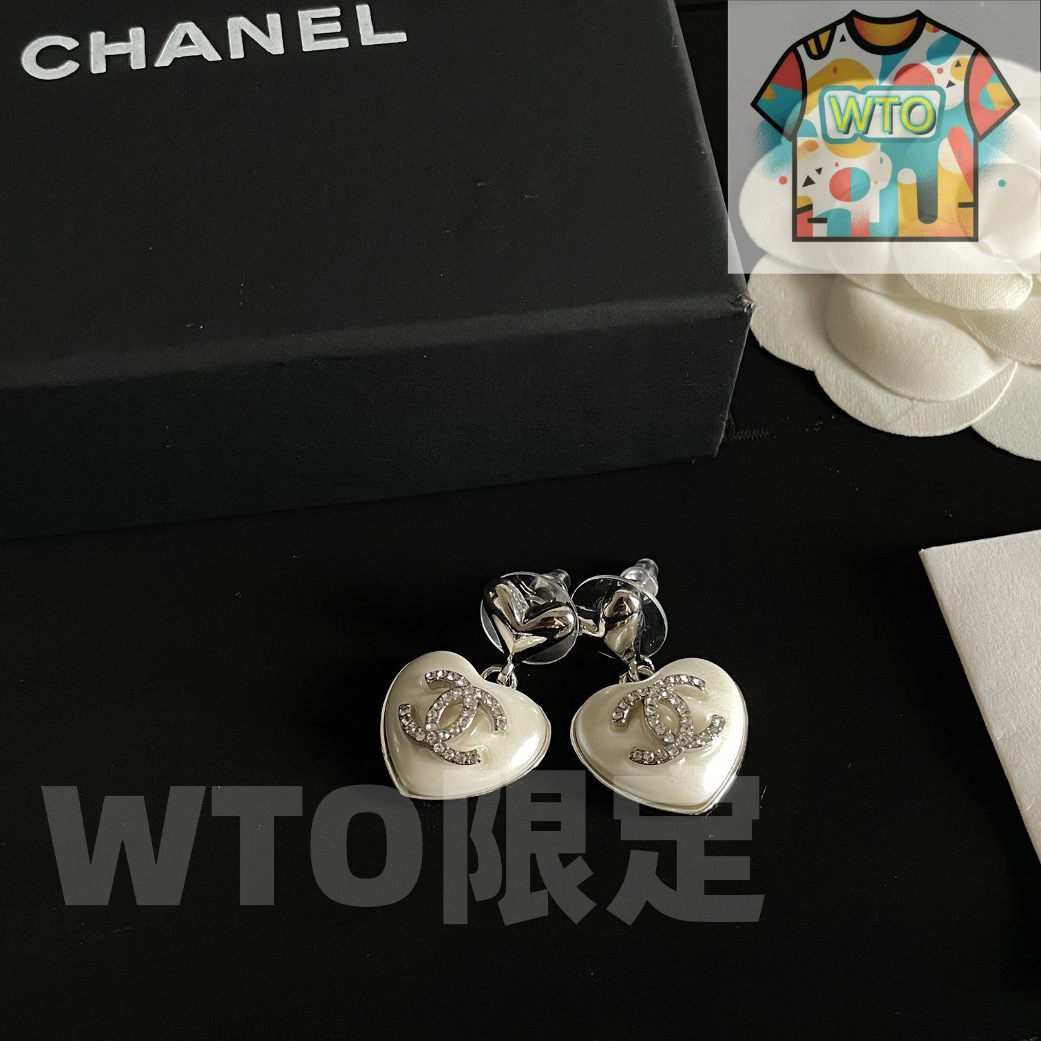 イヤリング オリジナルリプリカロゴ