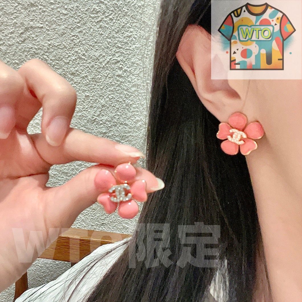 WTO通販 Chanel ダブル C イヤリング オリジナルリプリカロゴ 在庫 価格-WTO輸入-GRL51