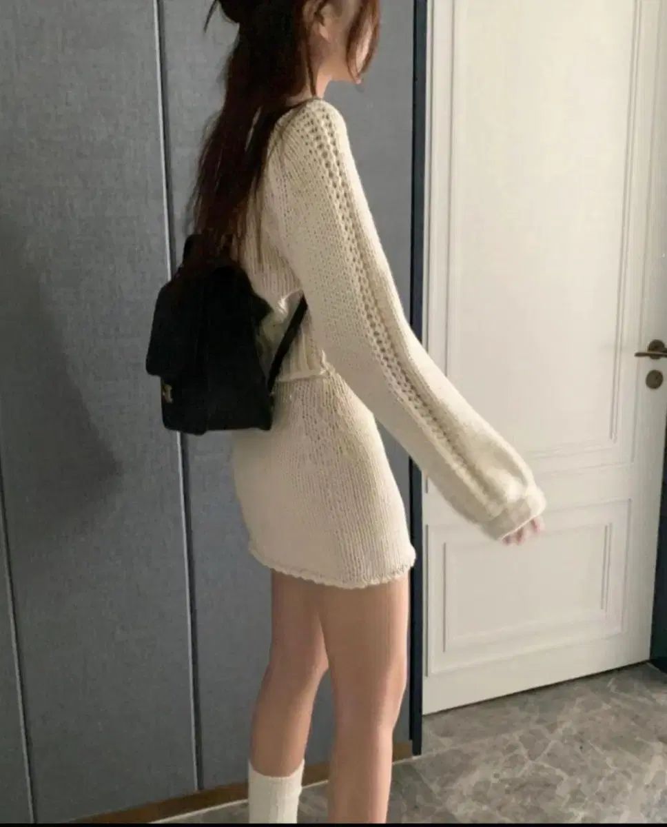 ニット-スカート