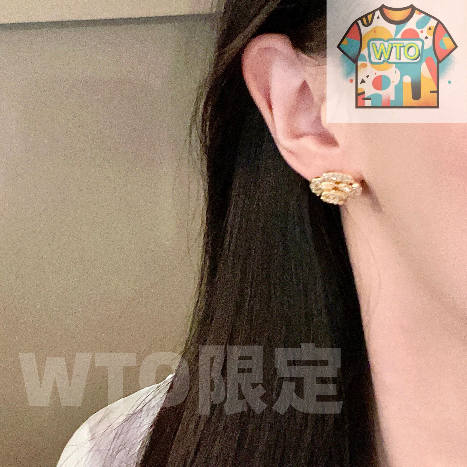 WTO通販 Chanel ダブル C イヤリング オリジナルリプリカロゴ 在庫 価格-WTO輸入-TGX 83