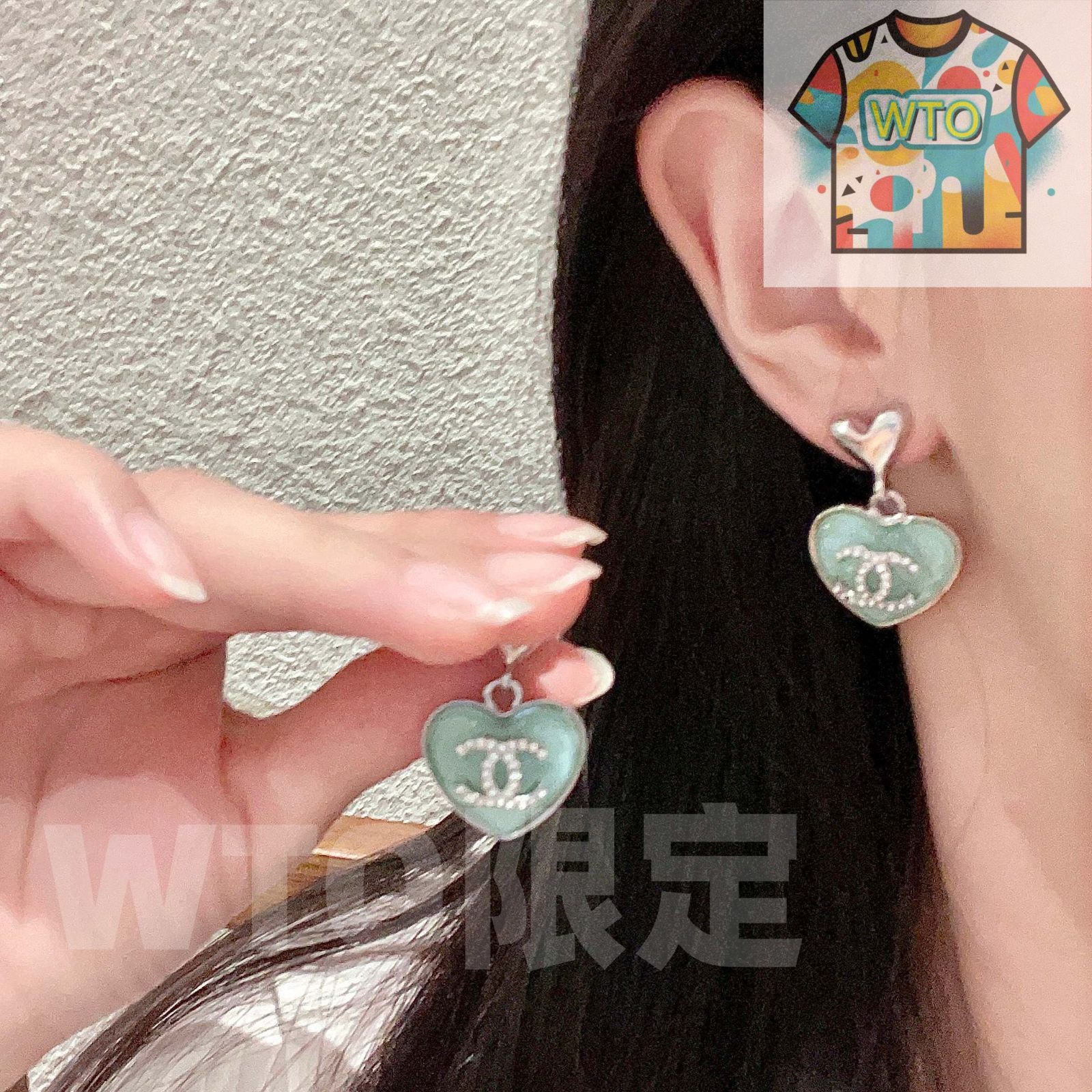 WTO通販 Chanel ダブル C イヤリング オリジナルリプリカロゴ 在庫 価格-WTO輸入-BKN01