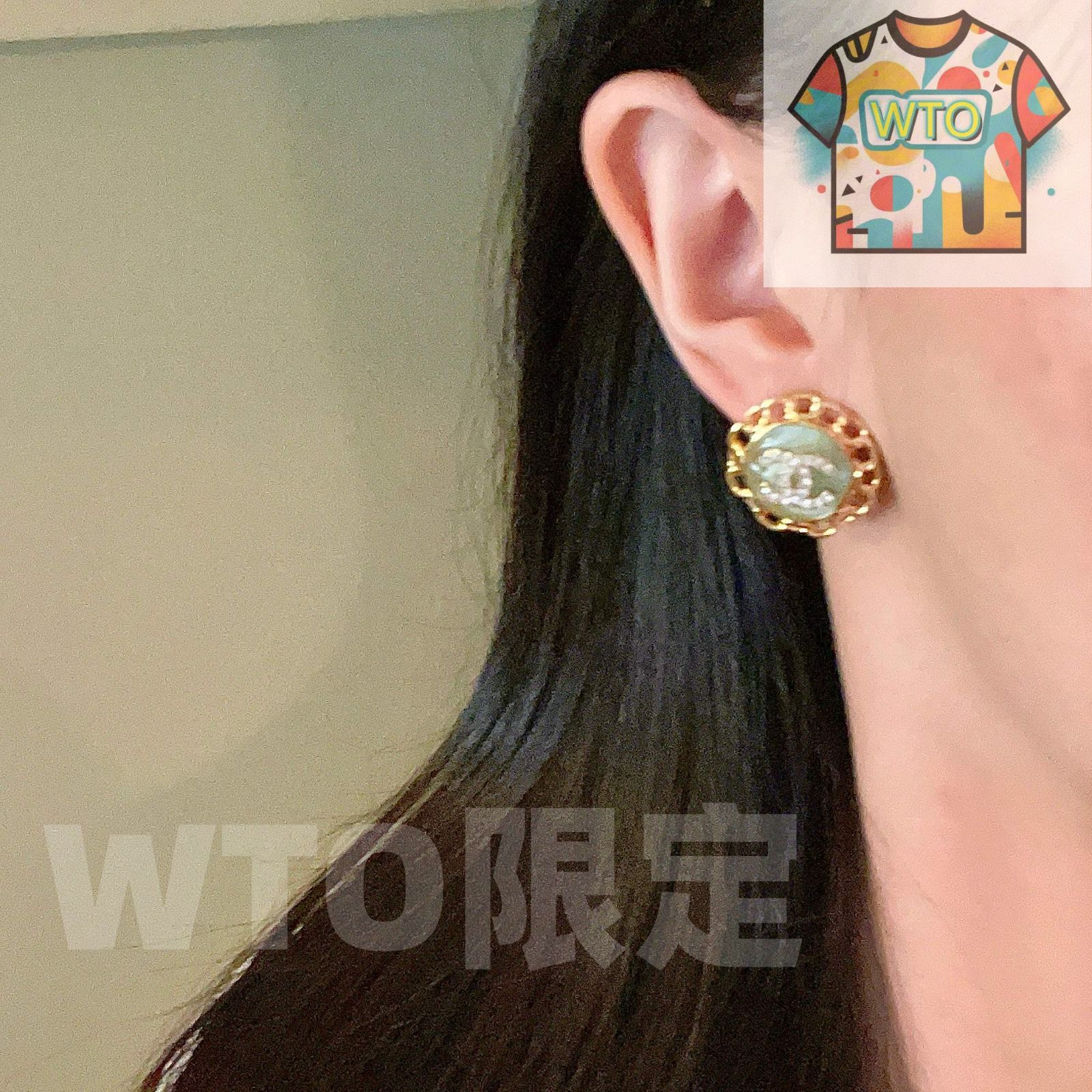 WTO通販 CHANEL ヴィンテージ ダブル C ピアス 在庫 価格 -WTO輸入-EMV 86