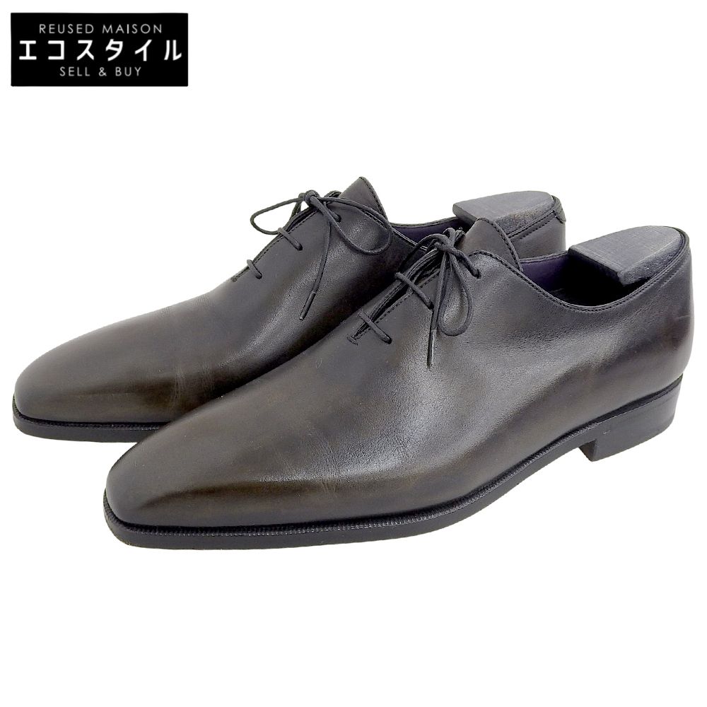 berluti ベルルッティ アレッサンドロ パティーヌ スクエアトゥ シューズ メンズ ダークグリーン 6 1 2 6 1 2