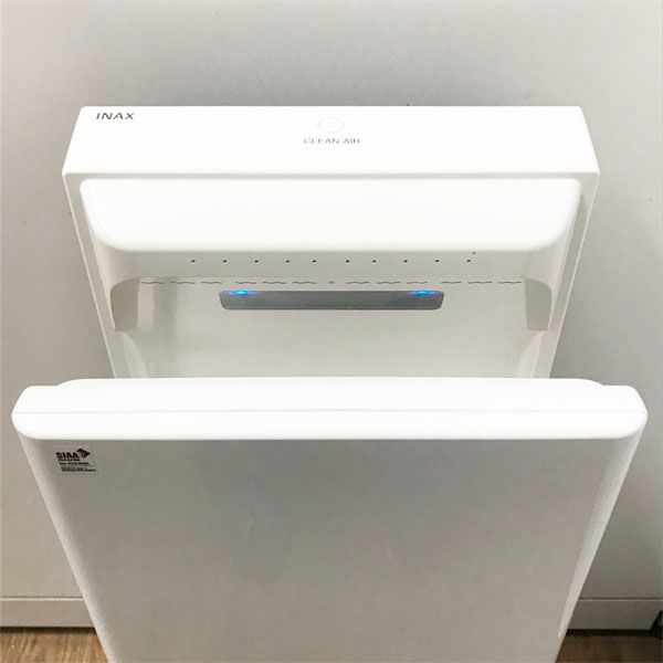 LIXIL リクシル INAX イナックス KS-590BH W ハンドドライヤー スピードジェット壁掛け衛生強化タイプ 電源コンセント式 115666