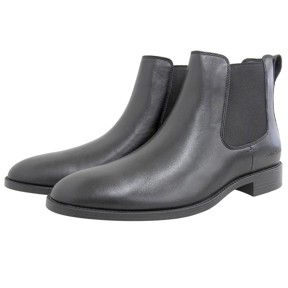Cole Haan コールハーン ウォーターレジスタント ホーソーン レザー チェルシーブーツ メンズ ブラック 26cm C38726 8.5