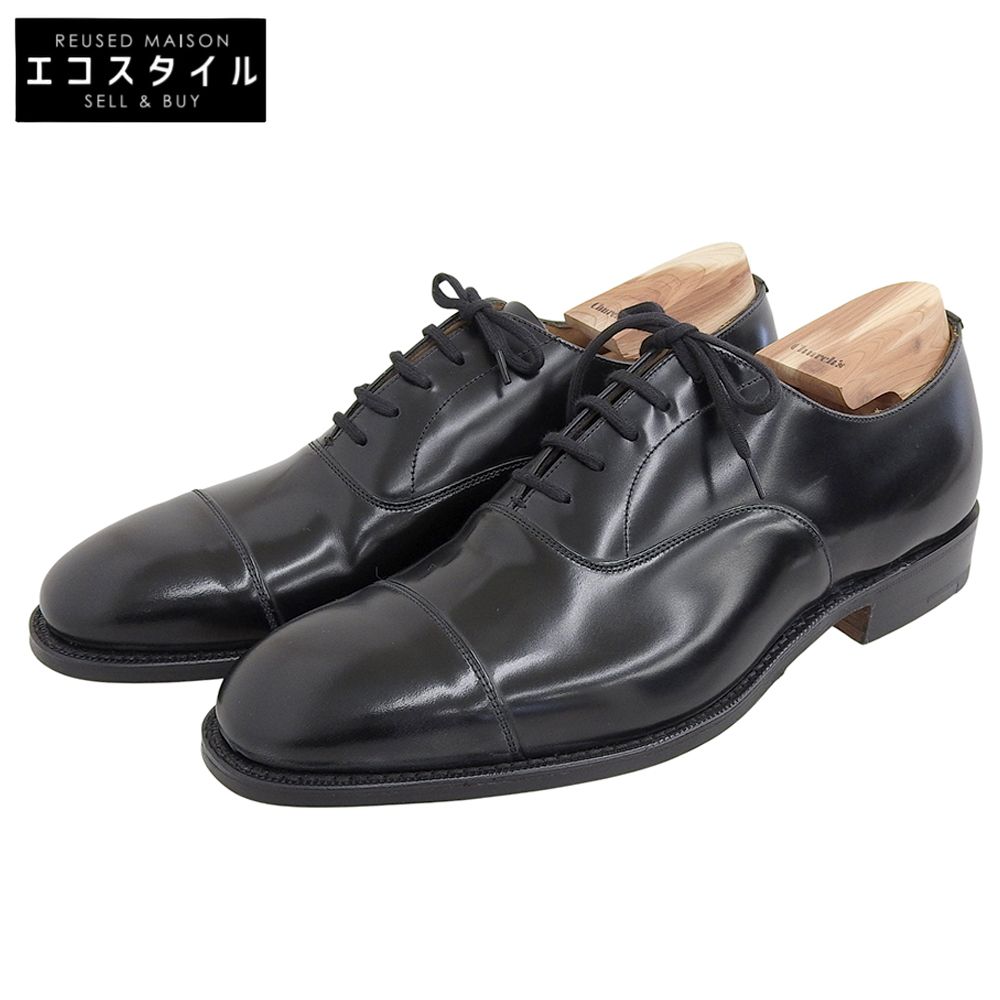 Church s チャーチ CONSUL LAST173 レザー ストレートチップシューズ メンズ ブラック 75F 75F