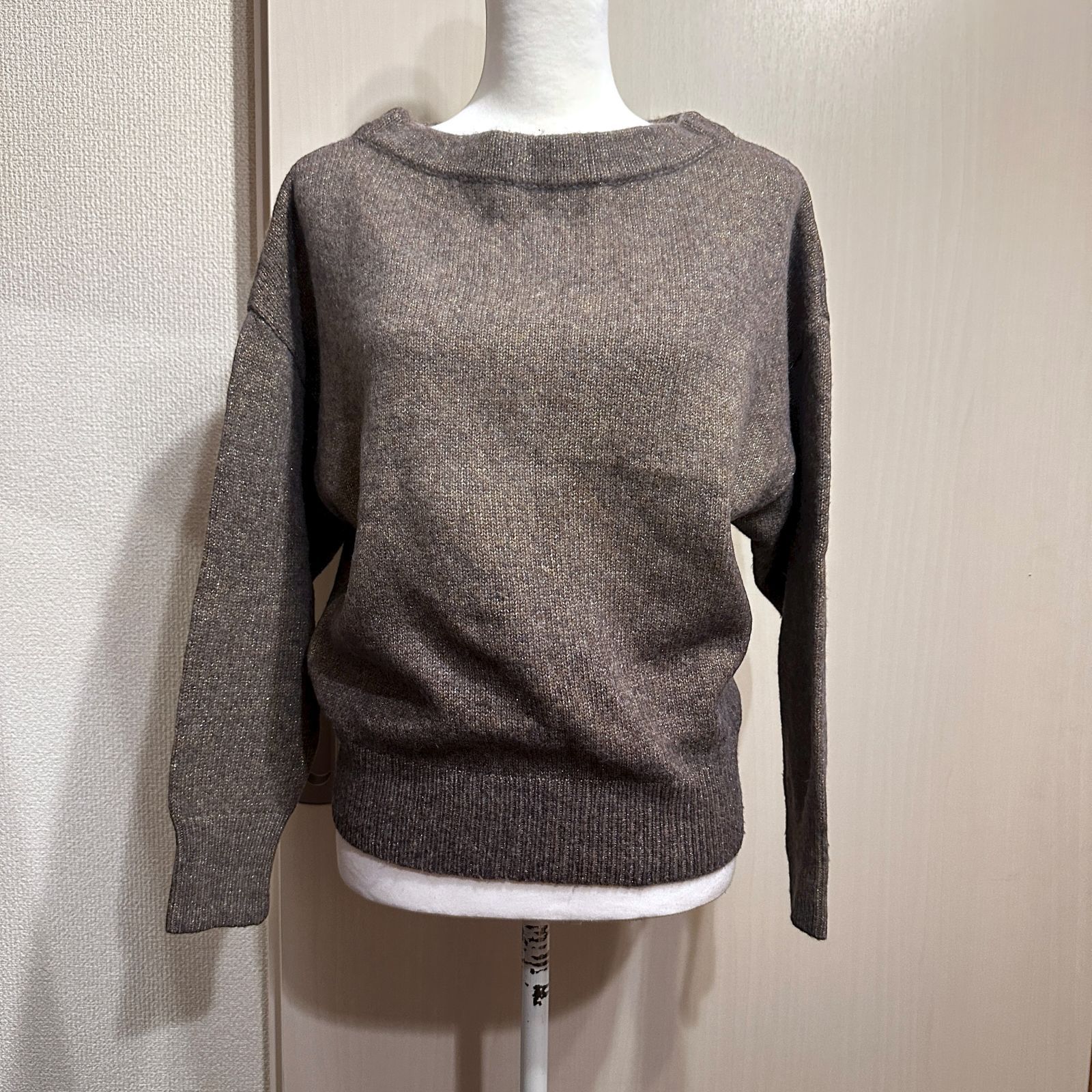 UNTITLED セーター ブラウン サイズ2 ak653