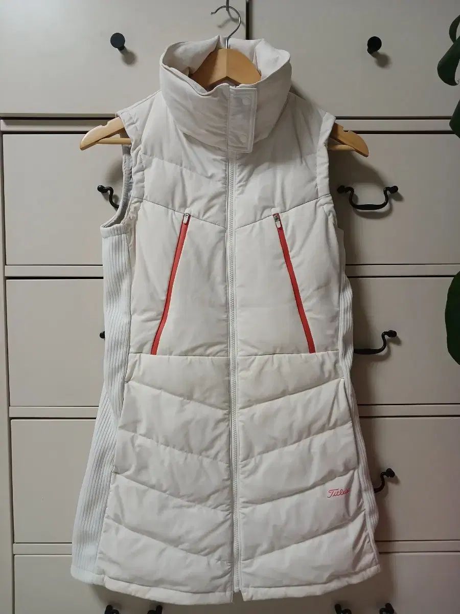 Titleist タイトリスト レディース ゴルフ グース ロング丈ベスト ダウン S