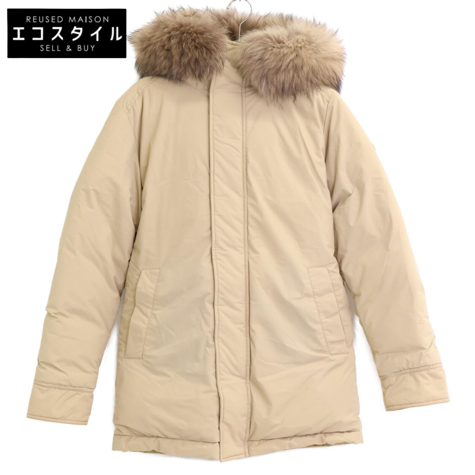 PYRENEX ピレネックス ×ビームス ANNECY MAT FUR ダウンコート S