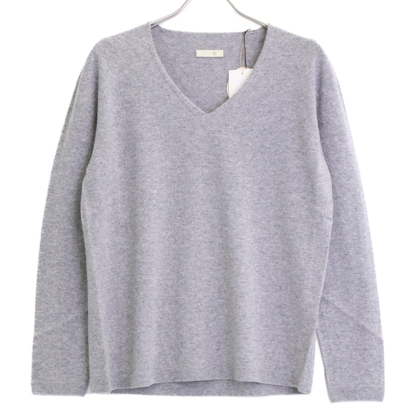 TOYOBOSHI トウヨウボウシ 糸衣 KIDO グレー 09IT-PC0011 カシミヤ100 Vネックセーター 3