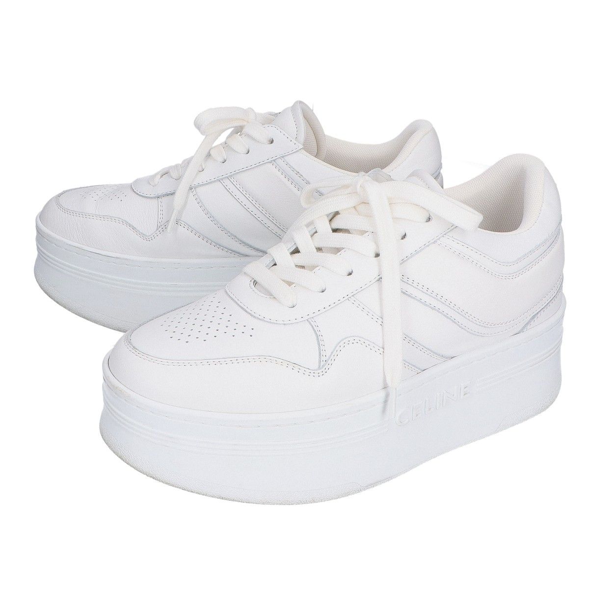 CELINE セリーヌ 【美品】RM0223 ウェッジアウトソール ブロック