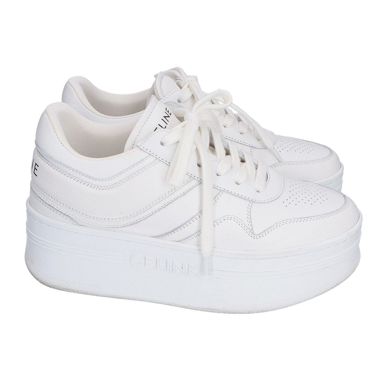 CELINE セリーヌ 【美品】RM0223 ウェッジアウトソール ブロック