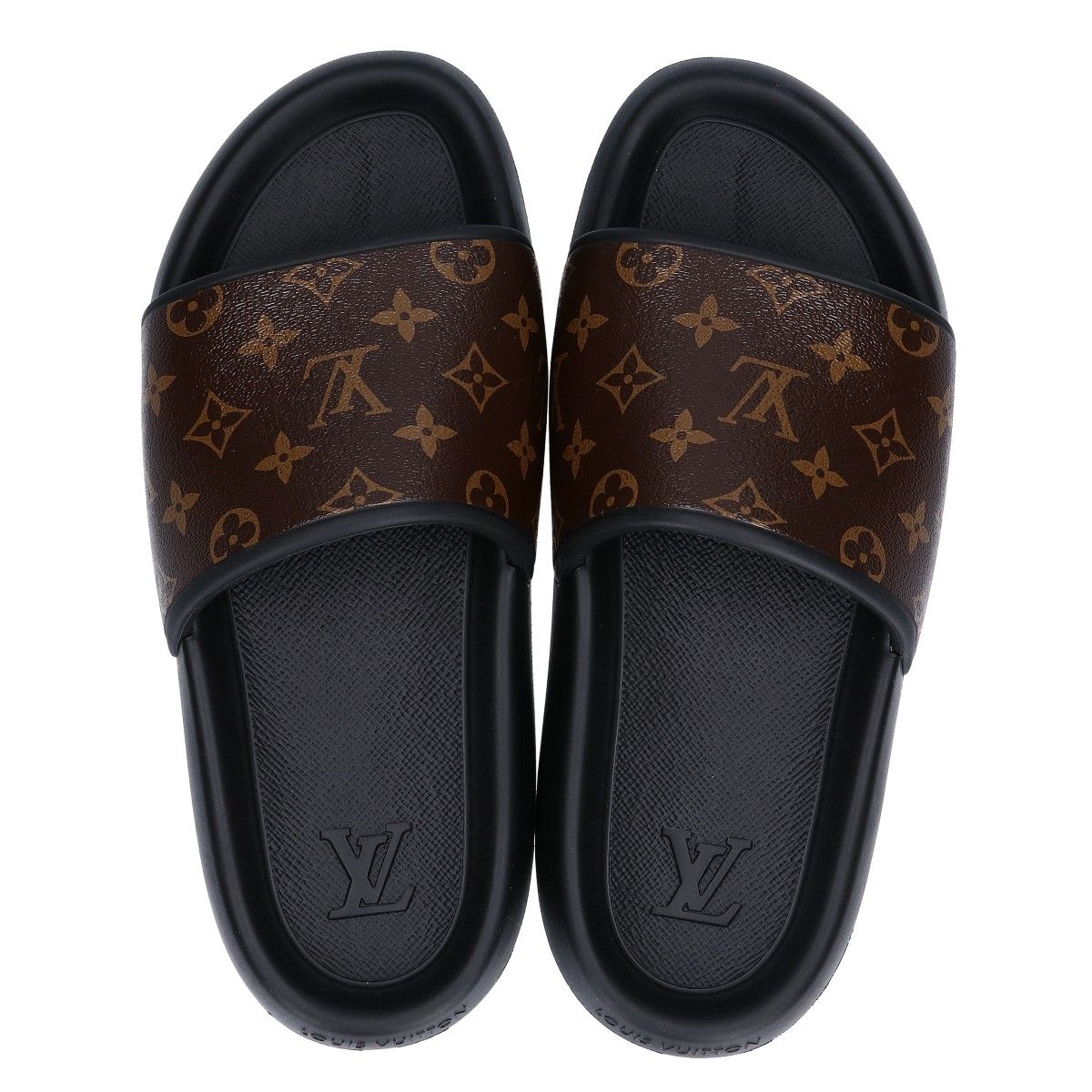 ルイヴィトン モノグラム ウォーターフロントミュール サンダル 中古・古着通販】LOUIS VUITTON (ルイ ヴィトン) サンダル モノグラム