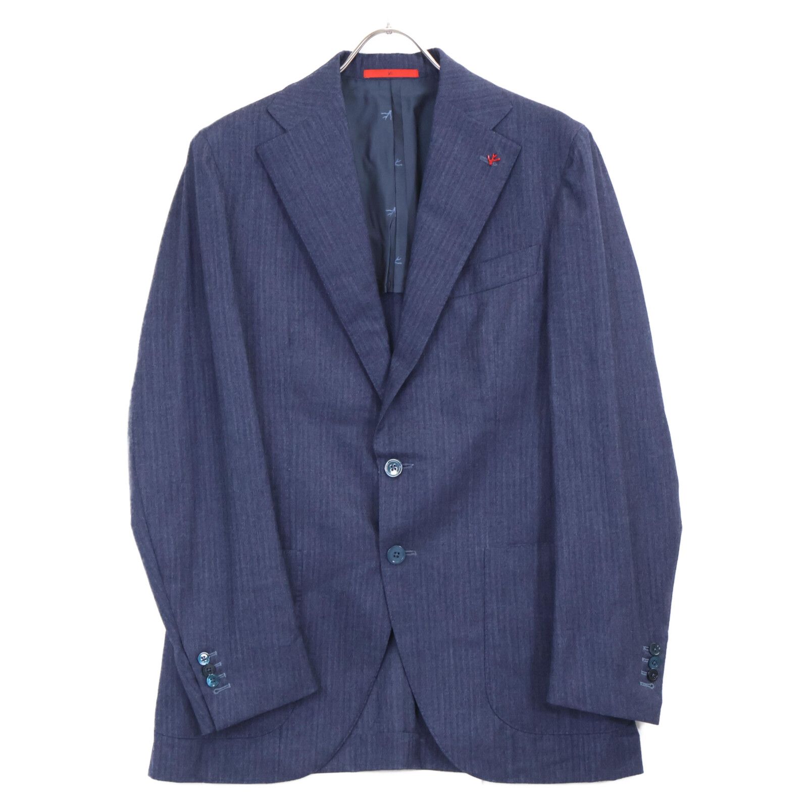 シルク混 シャドウストライプ