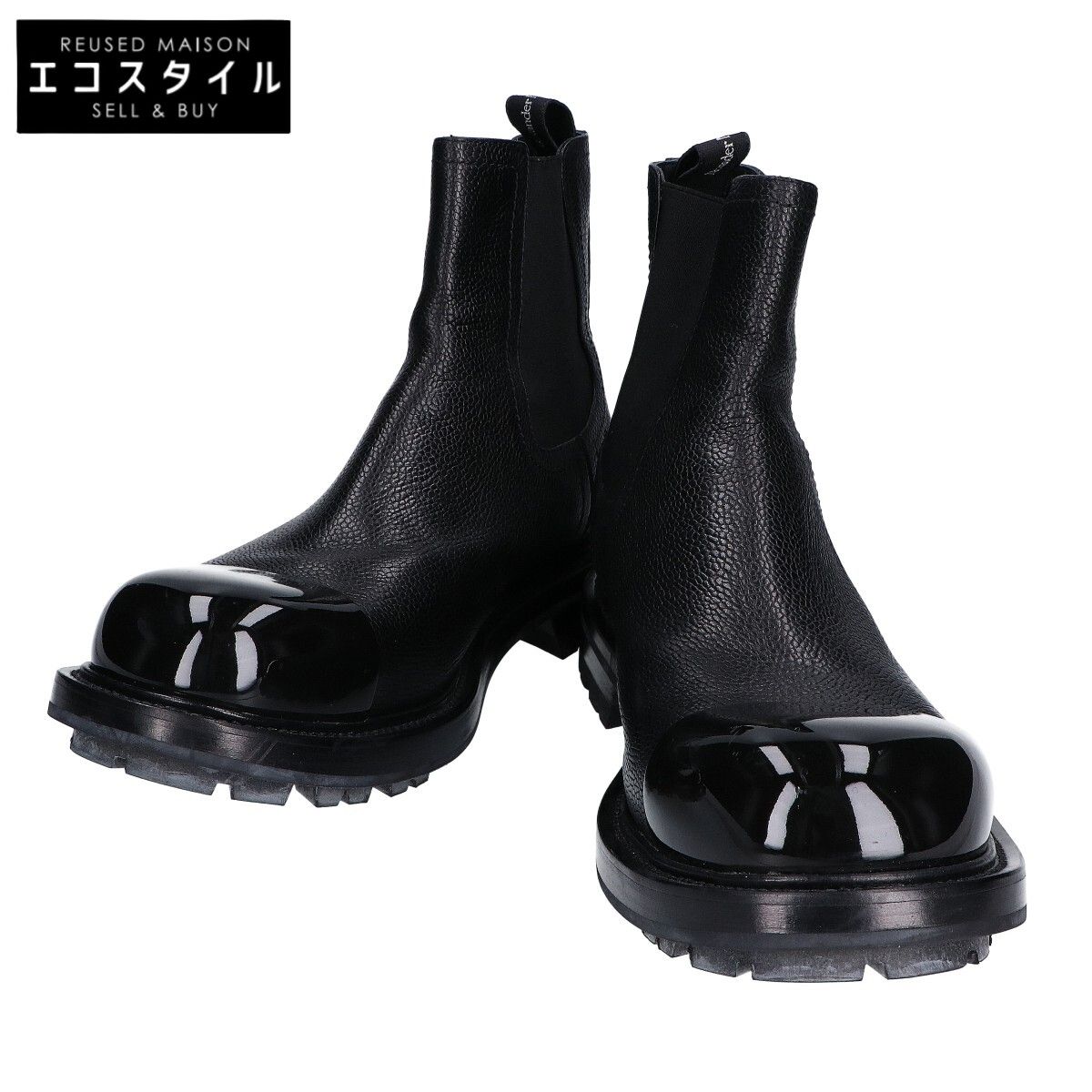 Alexander McQueen アレキサンダーマックイーン 667911 サイドゴア チェルシーブーツ 44