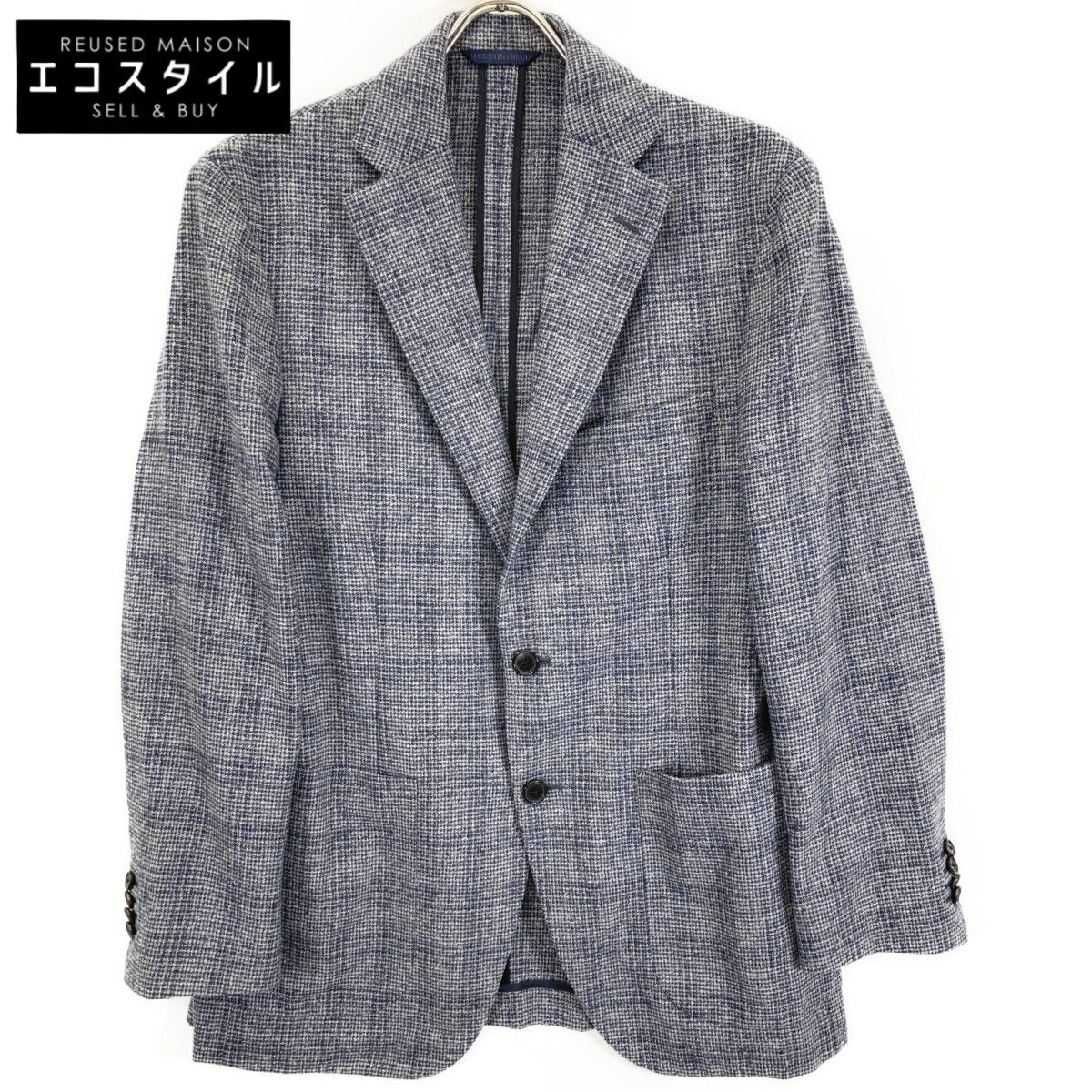 Belvest ベルベスト G 10647 JACKET IN THE BOX ｶｼﾐﾔ混 ｼﾝｸﾞﾙｼﾞｬｹｯﾄ 48