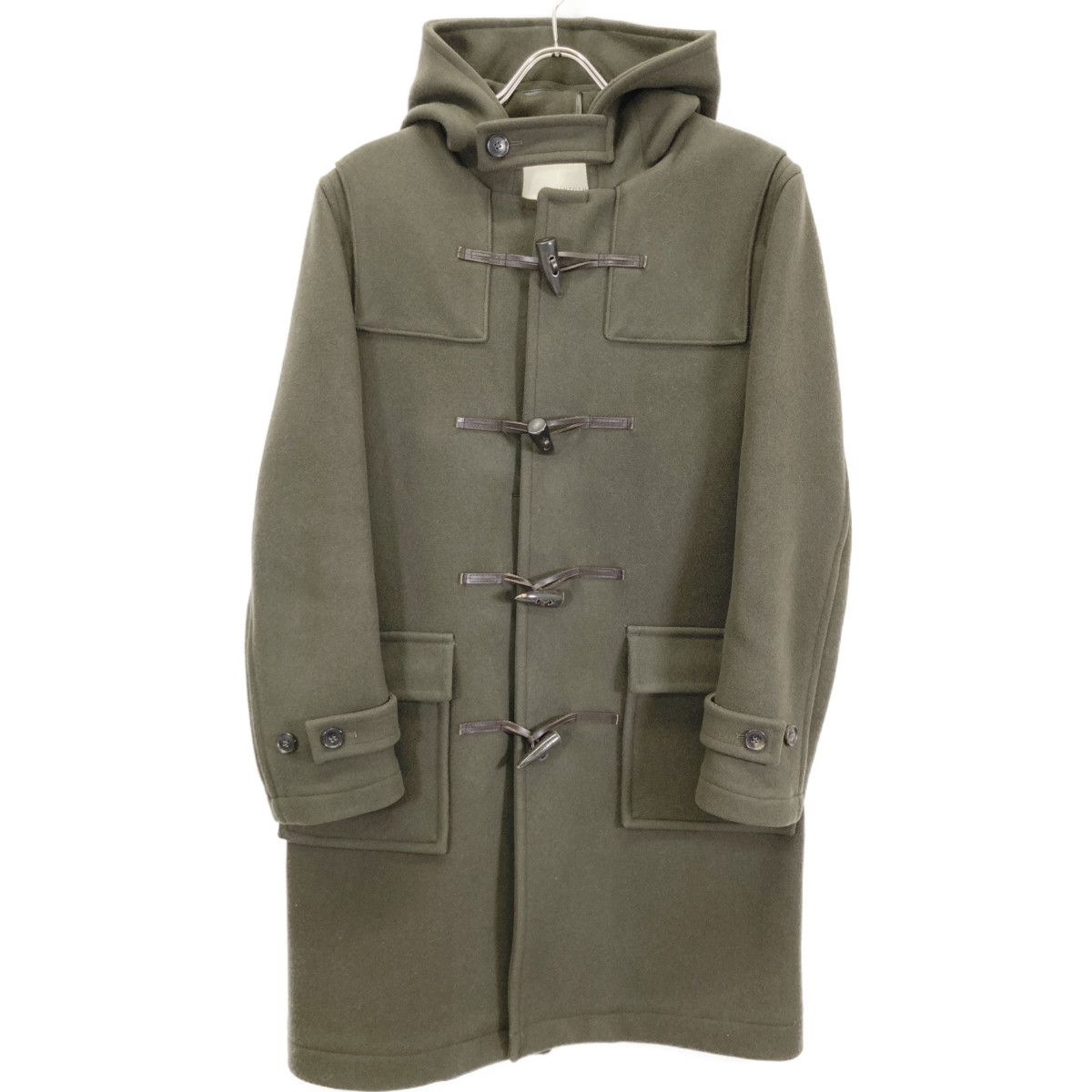 MACKINTOSH マッキントッシュ カーキ ウール100 ダッフルコート 38