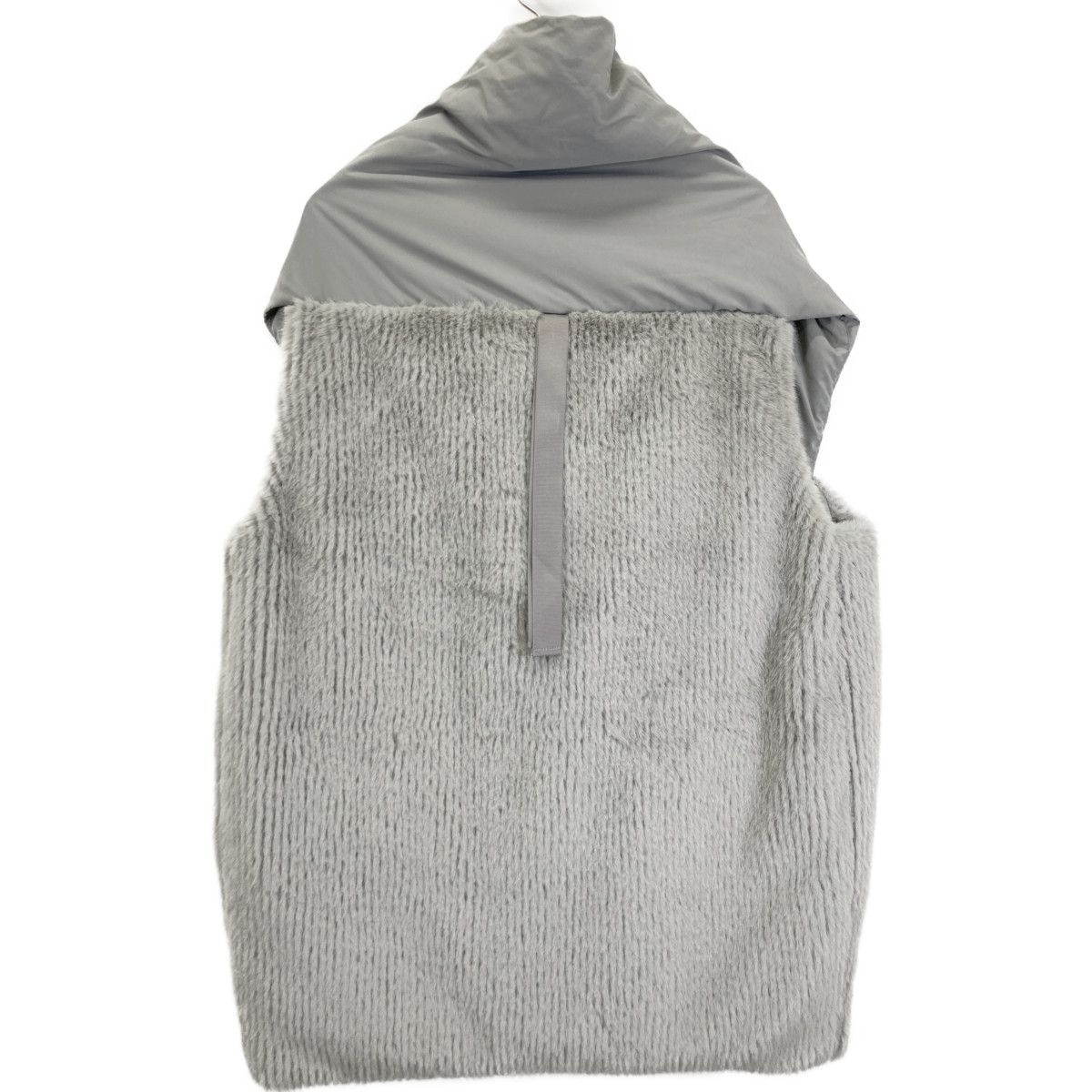  CYAN TOKYO シアントーキョー 404261 ｸﾞﾚｰ ﾅｲﾛﾝ ｽﾄｰﾙﾗｲｸﾌｧｰｺﾝﾋﾞﾀﾞｳﾝﾍﾞｽﾄ F ベスト ジレ ベスト ジレ ビスチェ