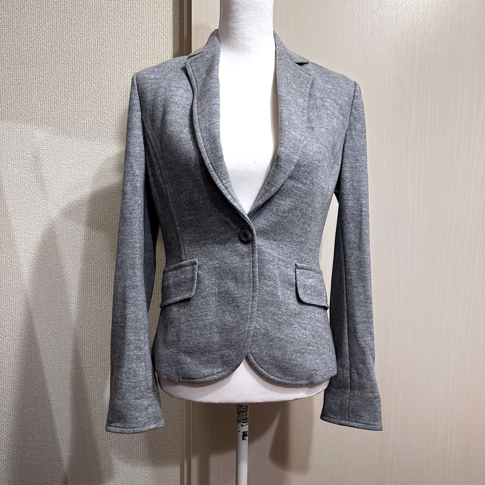 NARACAMICIE ジャケット グレー サイズ2 ak654