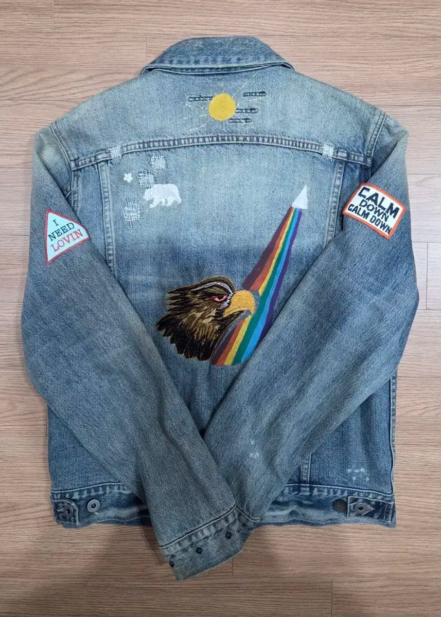 レッドイヤー 刺繍