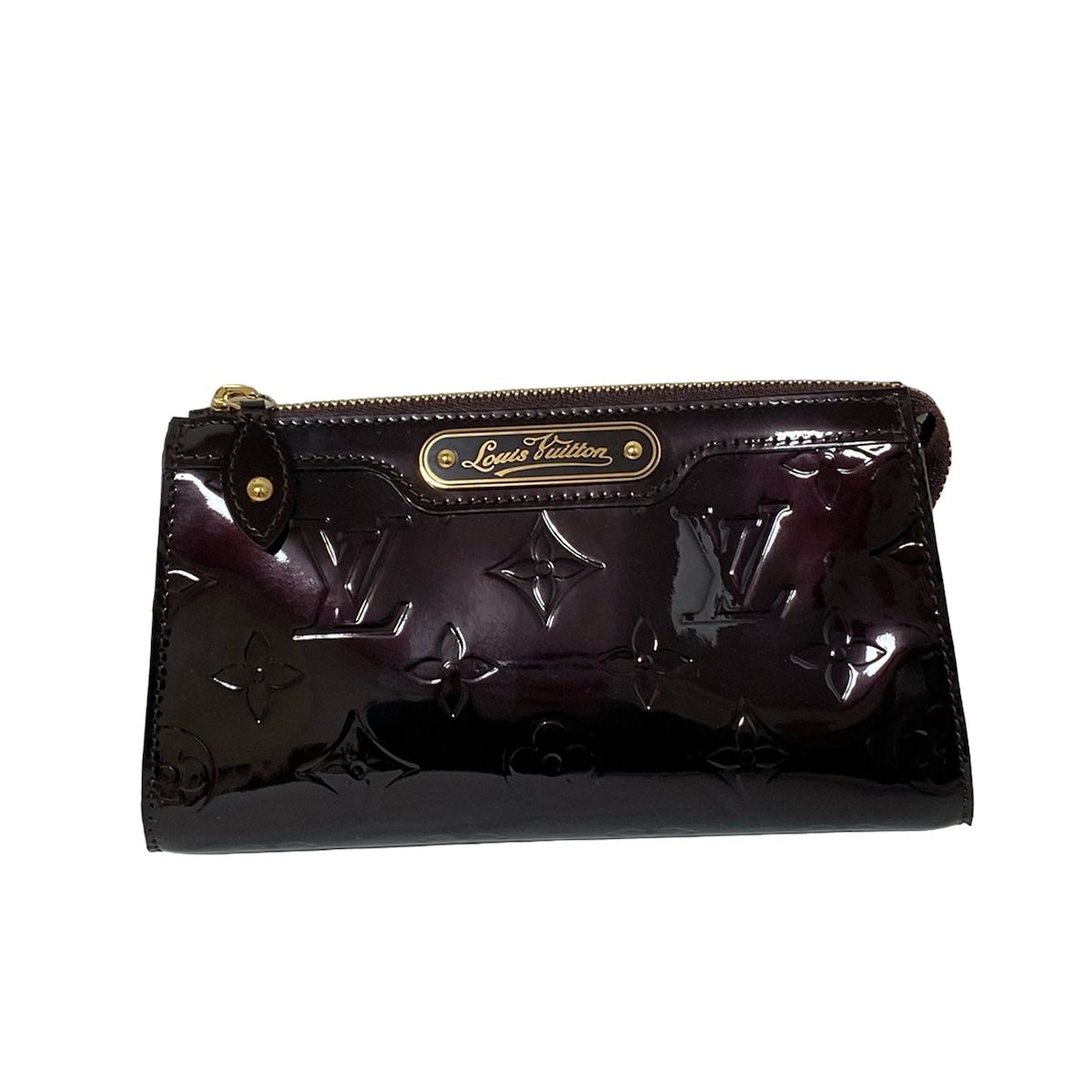 LOUIS VUITTON ルイヴィトン ポーチ モノグラムヴェルニ トゥルースコスメティック M93564 アマラント レザー