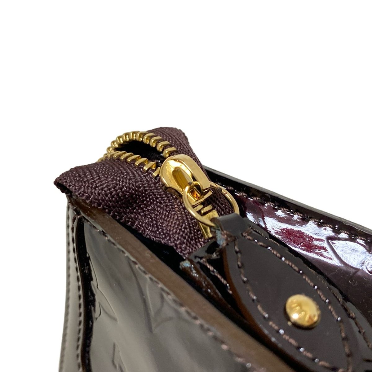  LOUIS VUITTON ルイヴィトン ポーチ モノグラムヴェルニ トゥルースコスメティック M 93564 アマラント レザー ポーチ バッグ