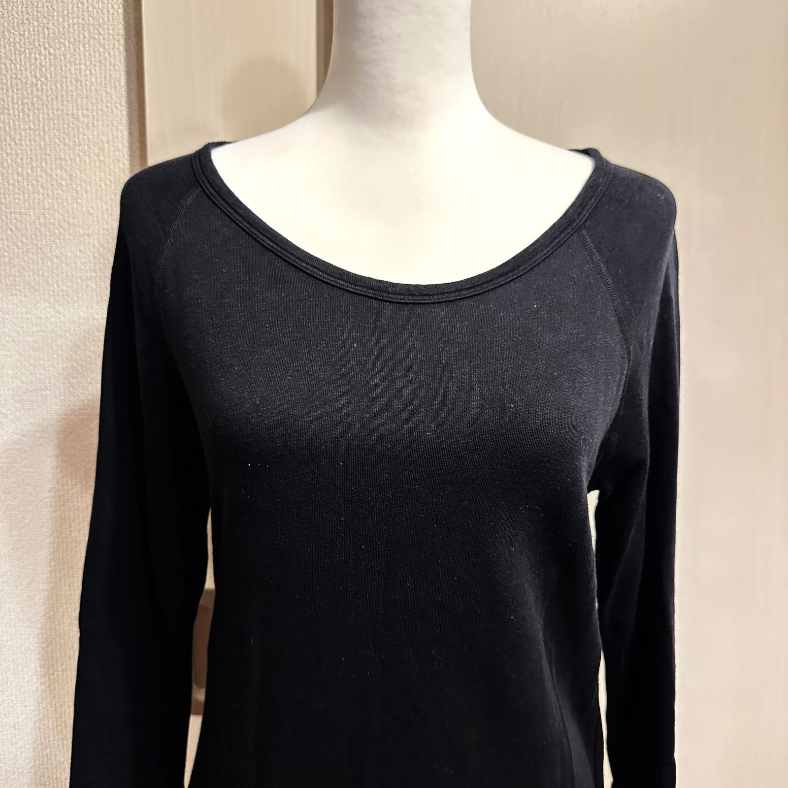 JAMES PERSE スウェットワンピース 黒 サイズ2 ak 655