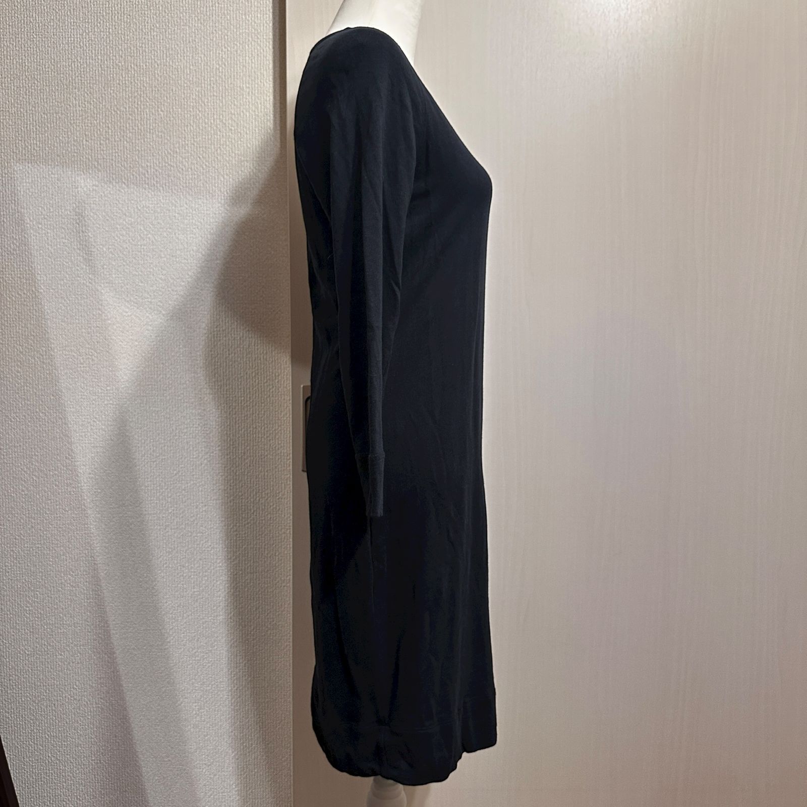 スウェットワンピース 黒