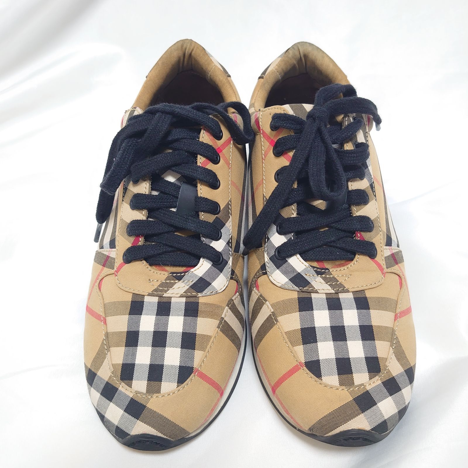 バーバリー BURBERRY スニーカー ディスカウント 23.5cm ノバチェック