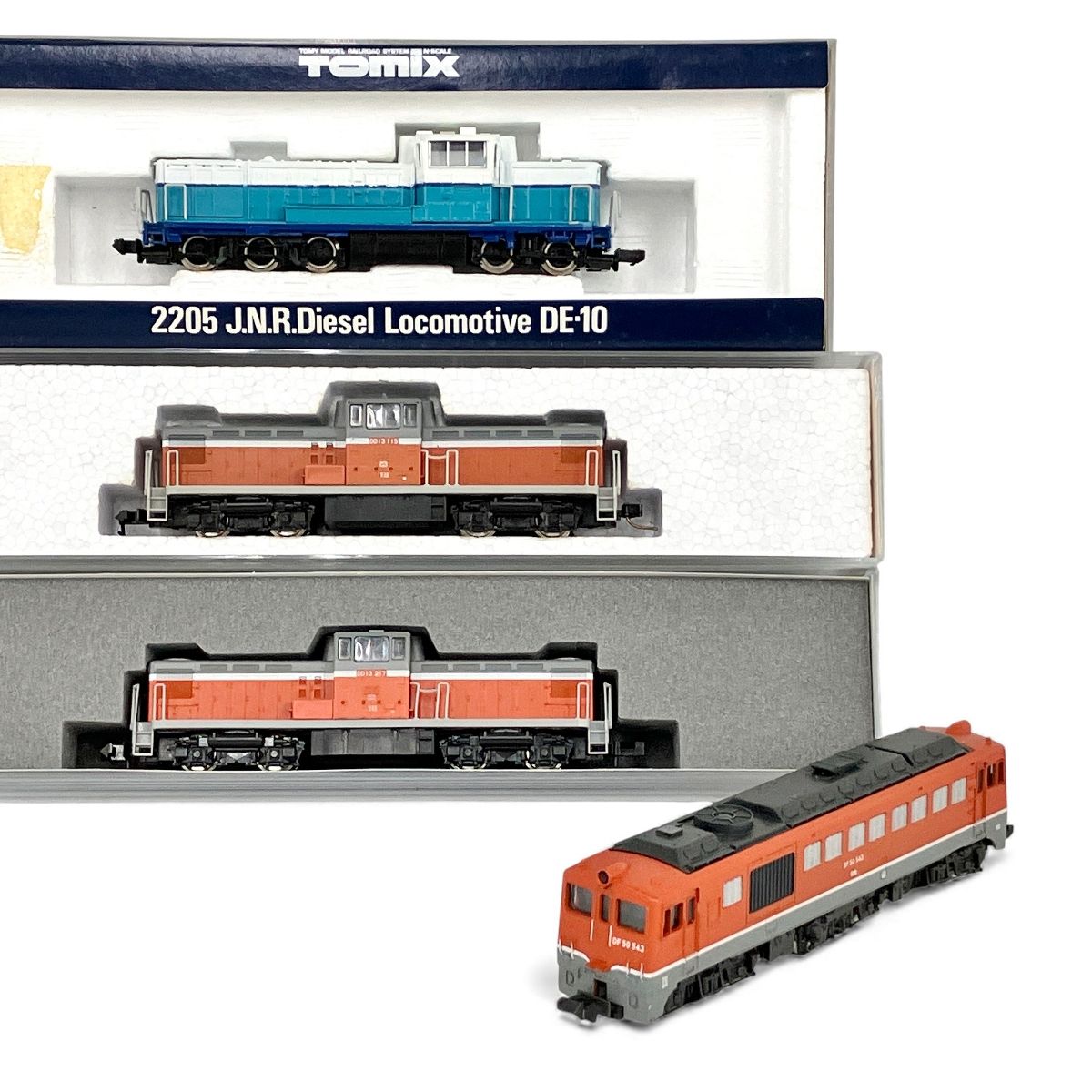 KATO TOMIX ディーゼル機関車 4両セット鉄道模型 N