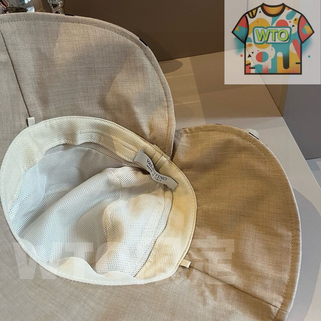  ヴァレンティーノ バタフライブーケ帽子｜ポイント柄 頭周り 57 cm -WTO輸入-UKJ 62 アウトドアハット サファリハット ハット