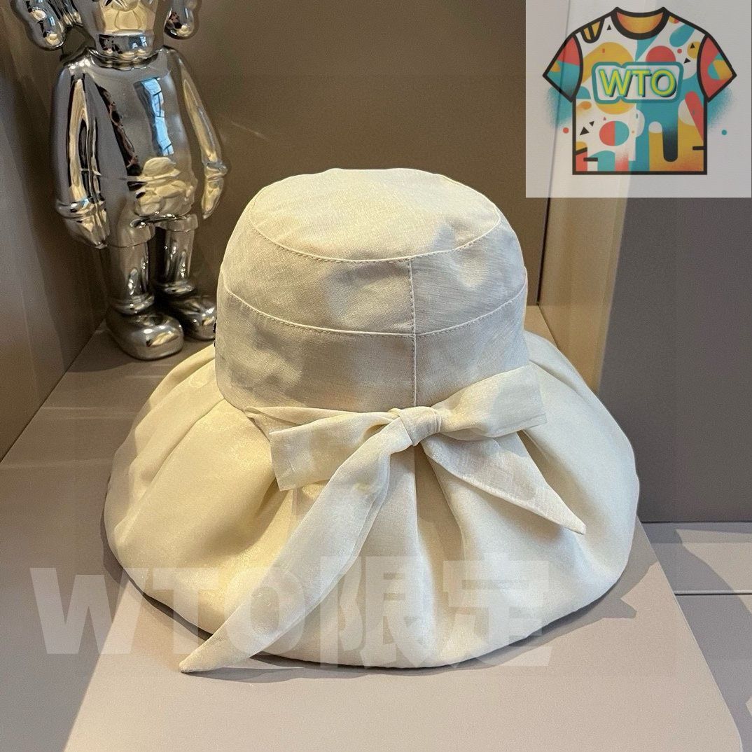 シャネル バタフライブーケ帽子| オーガンジー素材とレースハーフムーンデザイン 頭周り 57cm -WTO輸入-HHB58