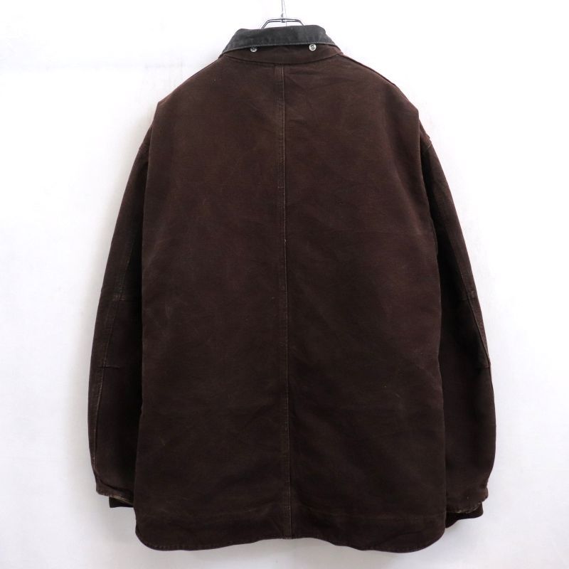 00s Carhartt 裏地ボア DKB リッジコート ダック ジャケット メンズ 表記XLサイズ
